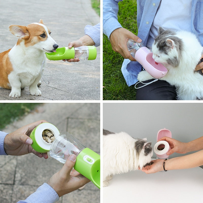 2 in 1 Water Bottle for Dogs